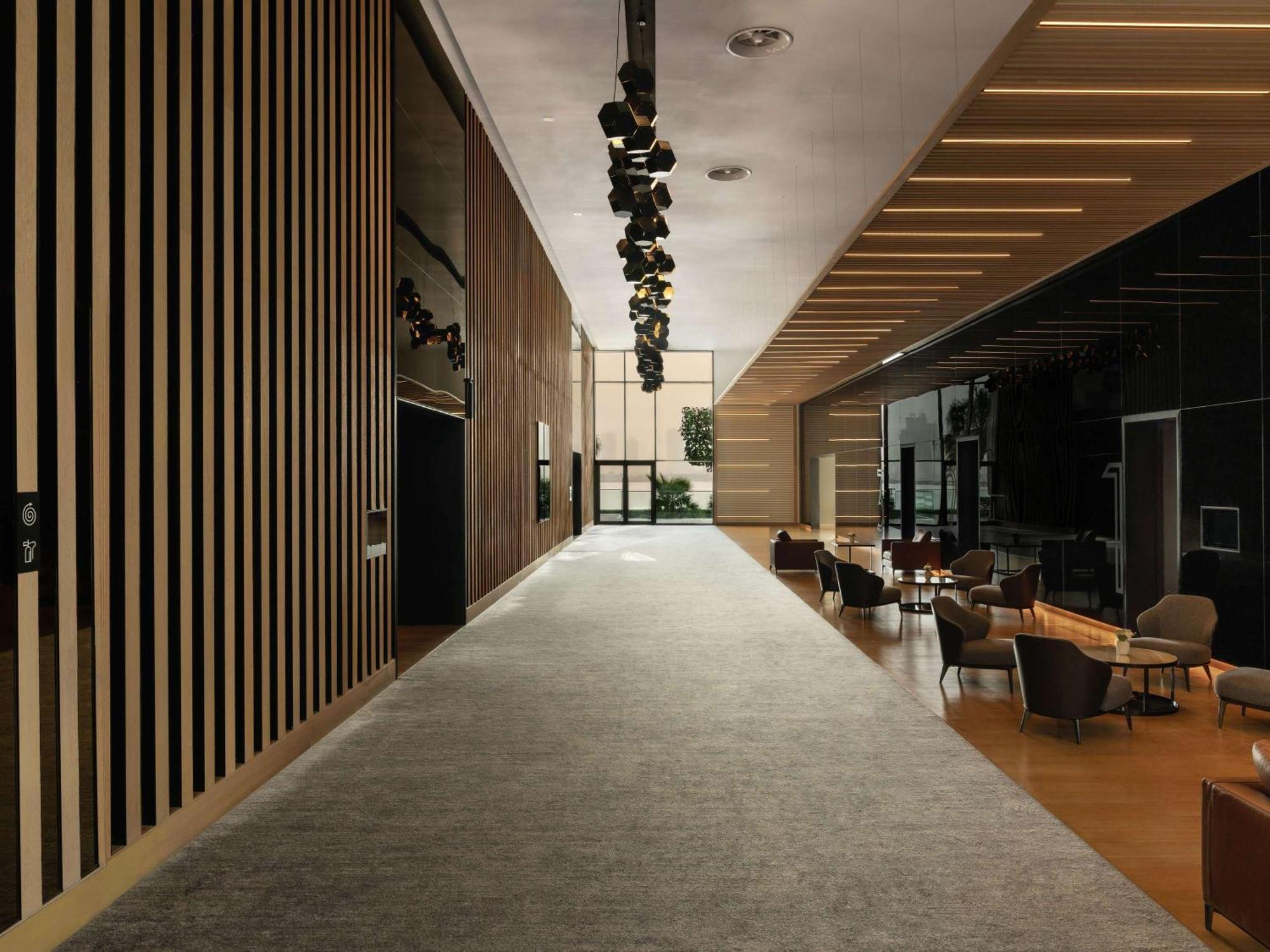 Delano Dubai At Bluewaters Hotel Kültér fotó The lobby of the hotel