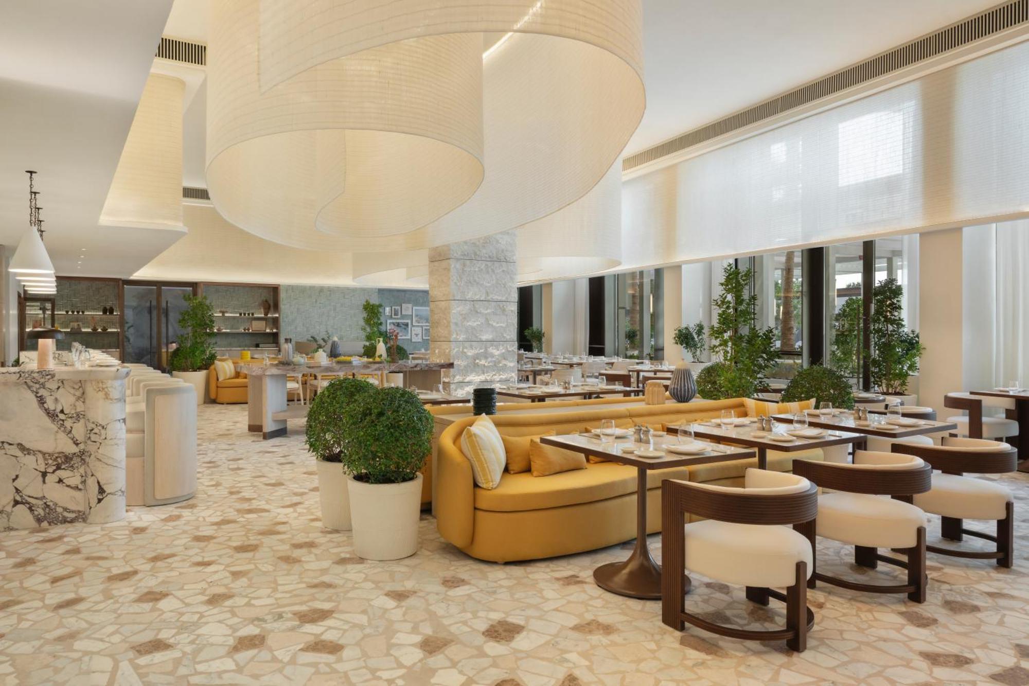 Delano Dubai At Bluewaters Hotel Kültér fotó The restaurant