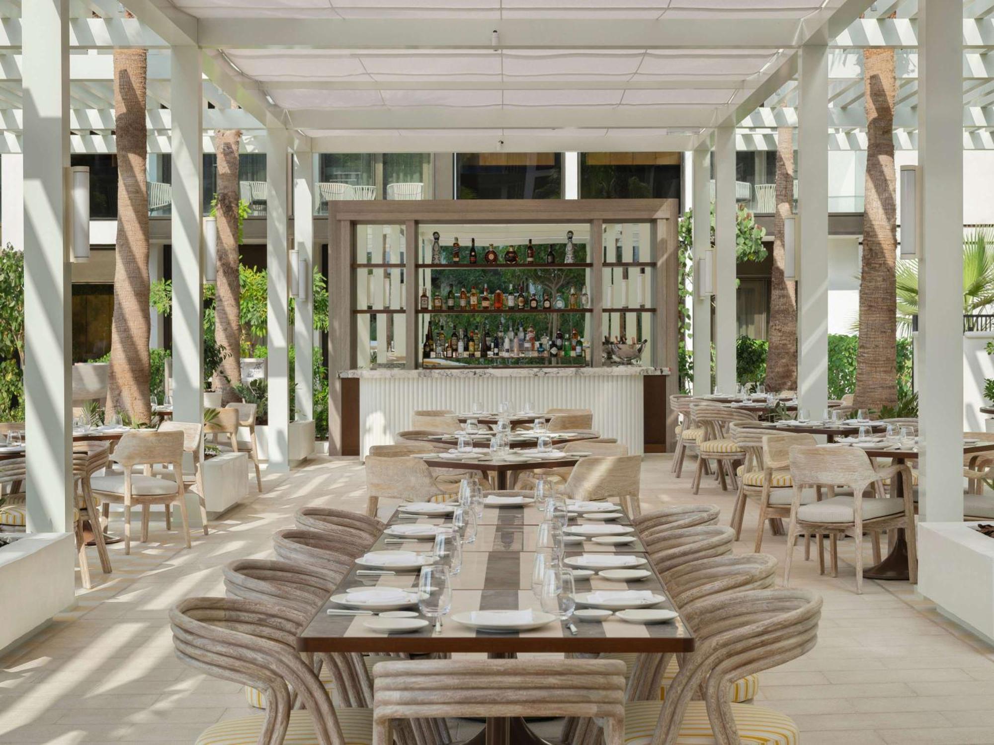 Delano Dubai At Bluewaters Hotel Kültér fotó The Terrace