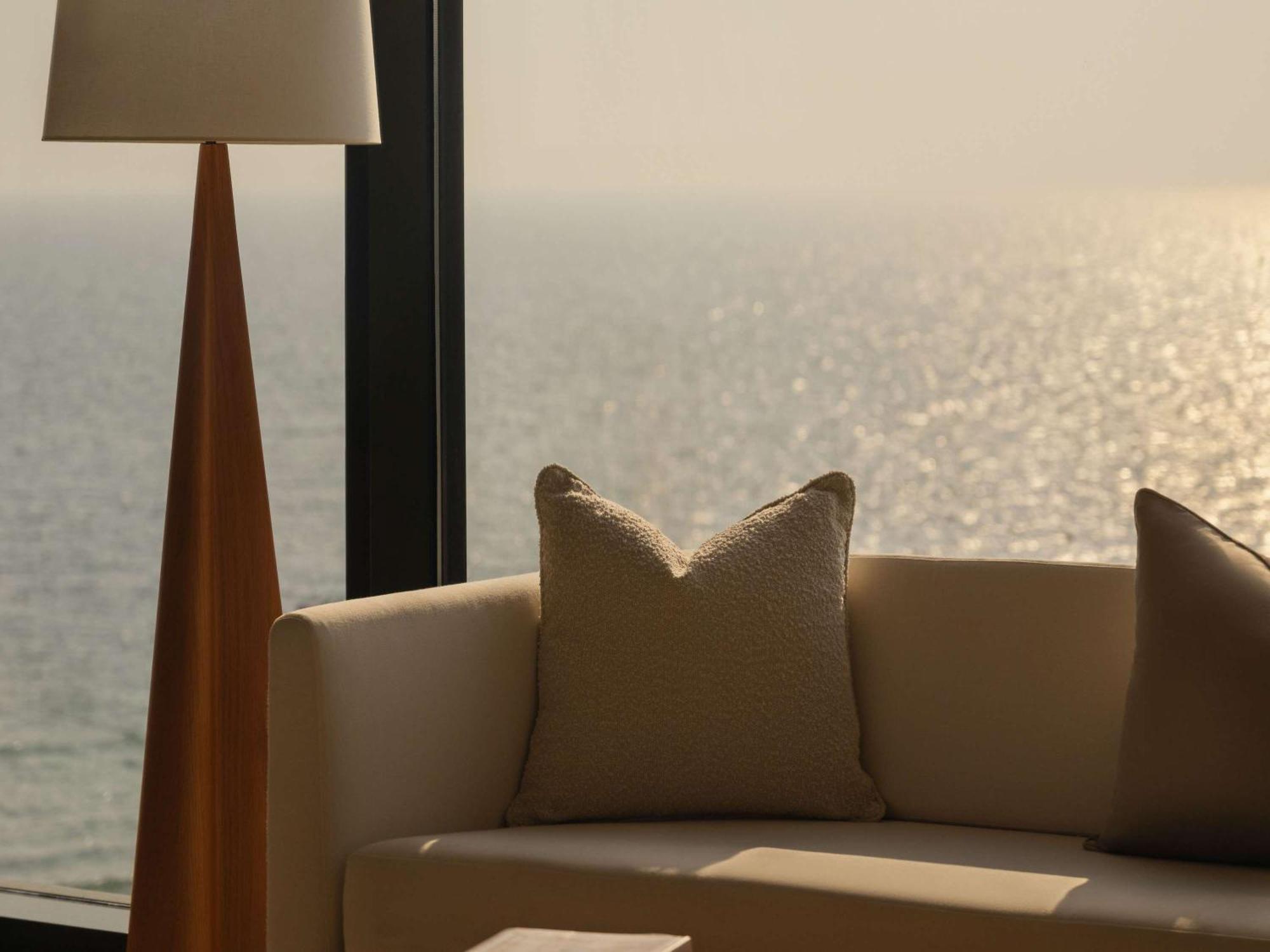Delano Dubai At Bluewaters Hotel Kültér fotó A 3D rendering of a living room